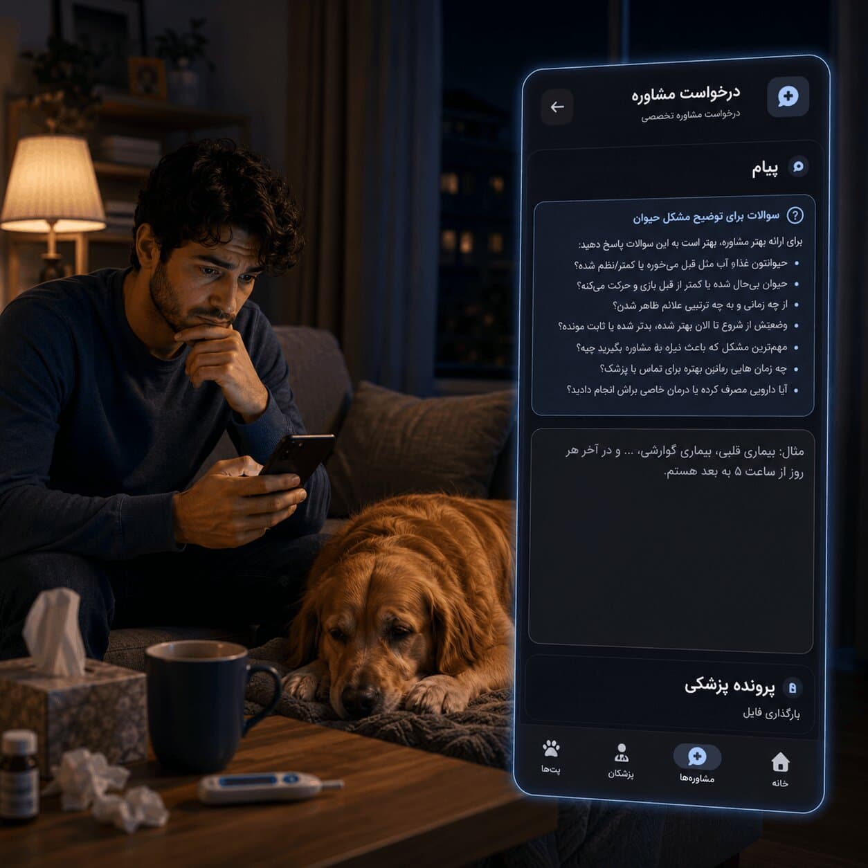 علائم اورژانسی دامپزشکی