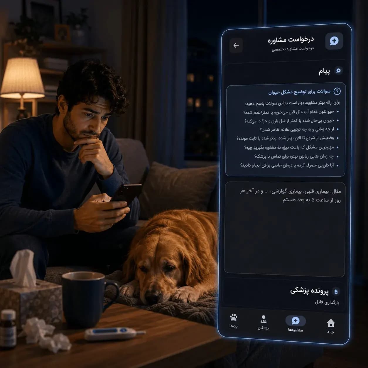علائم اورژانسی دامپزشکی